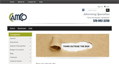 Desktop Screenshot of camcoadvertisingspecialties.com